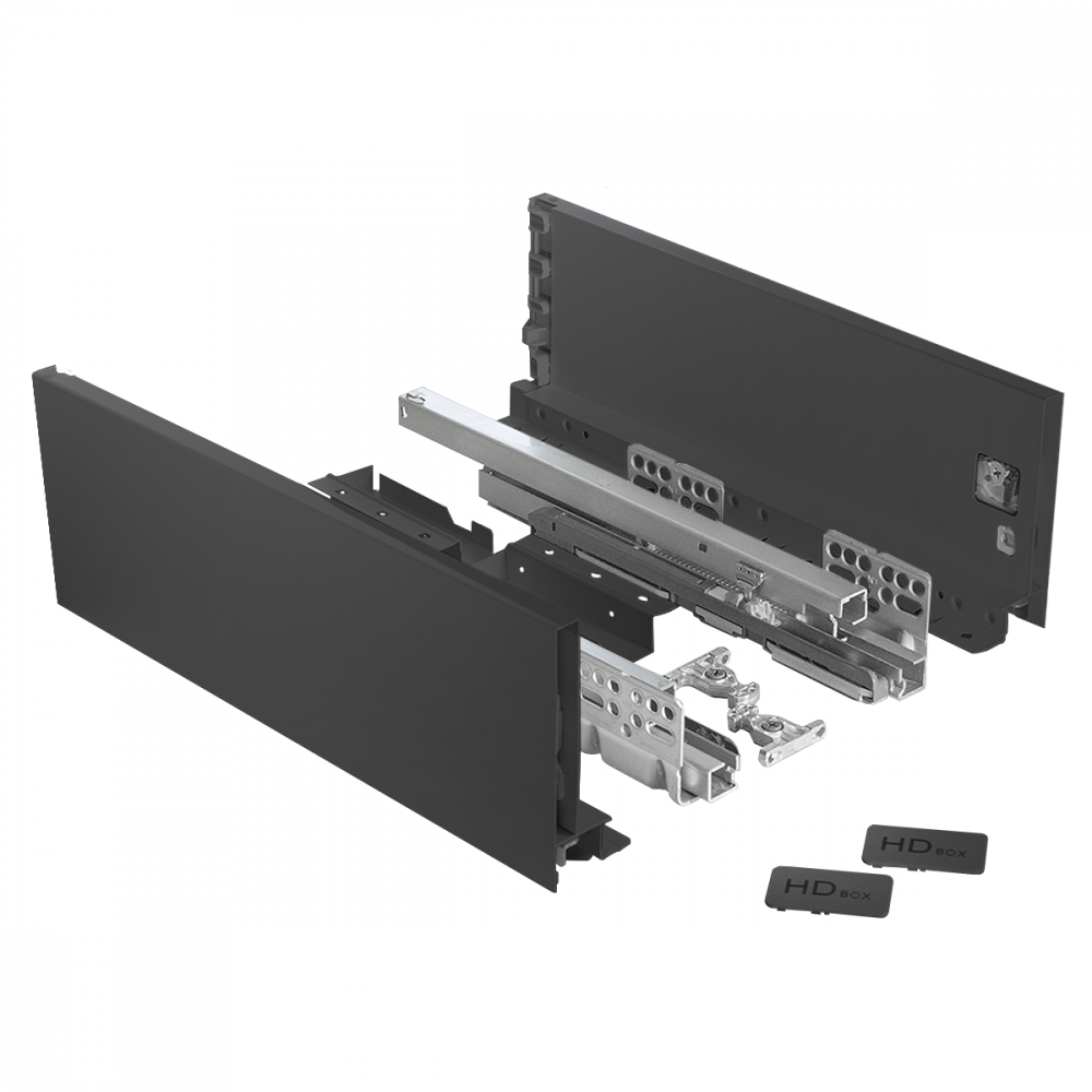 HD Slimbox 116 прямой 116*350 мм графит