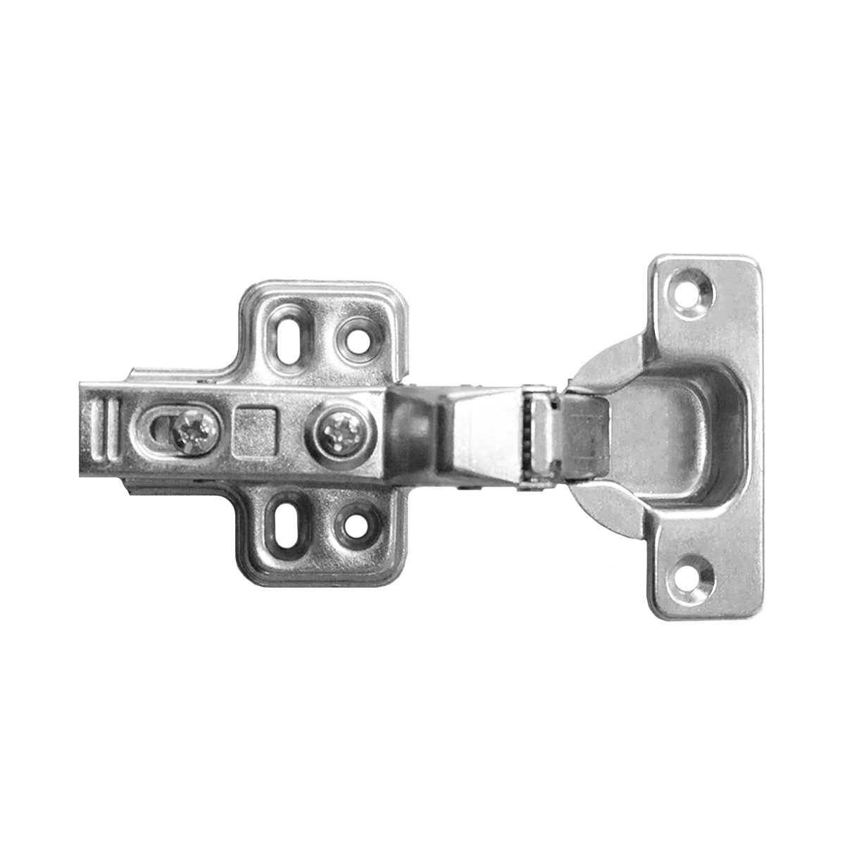  ПЕТЛЯ ДЛЯ ДВЕРЦЫ ШКАФА SOFT CLOSING (ВКЛАДНАЯ) (4 отверстия)  (200)