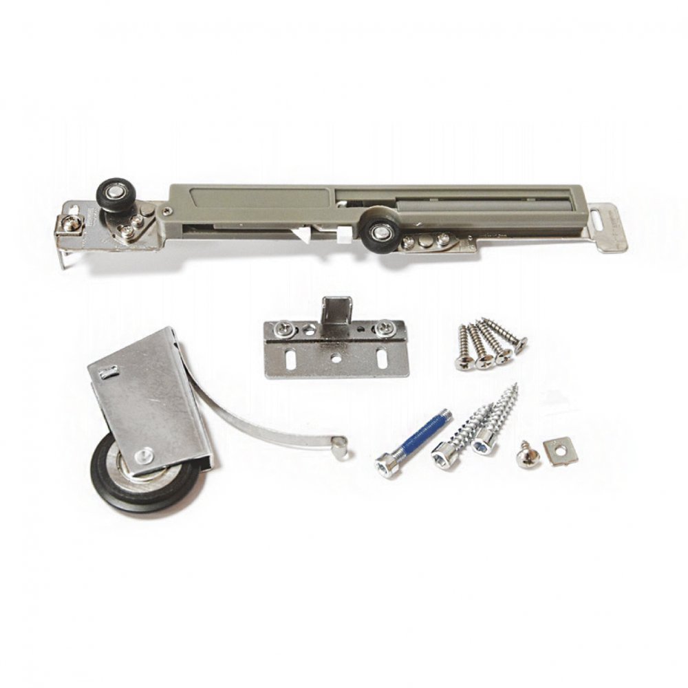     Комплект роликов с доводчиком (2в+2н+винты) 