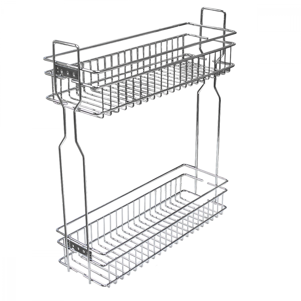 14.01.225S/200 R Бутылочница в базу на 200, скрытый монтаж, с регулировкой и делителями