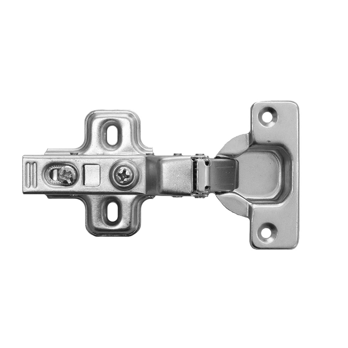  ПЕТЛЯ ДЛЯ ДВЕРЦЫ ШКАФА SOFT CLOSING (ПОЛУНАКЛАДНАЯ)  (200)