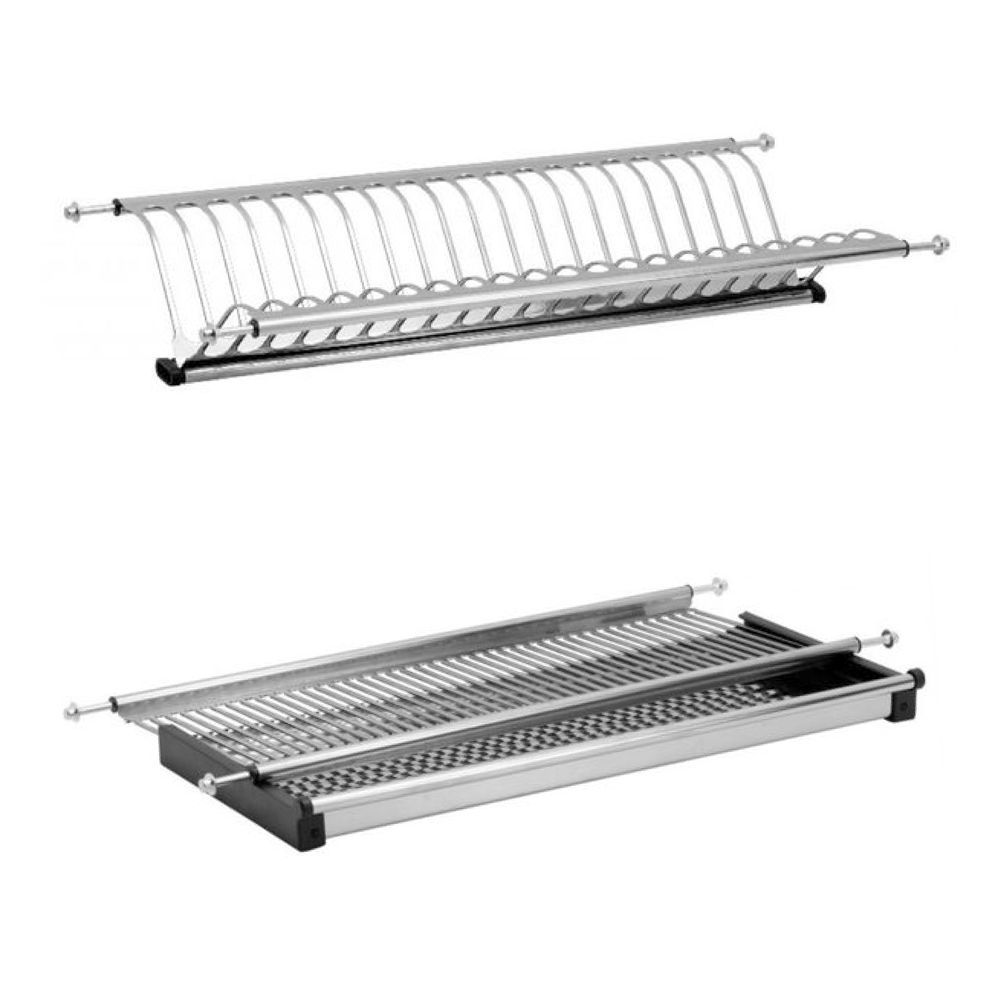 Посудосушитель двухуровневый 500 мм Нержавеющая сталь (5)
