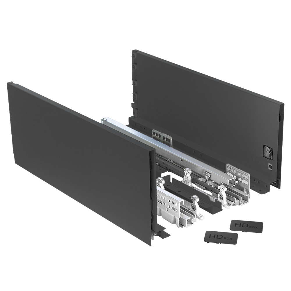 HD Slimbox 167 прямой 167*450 мм графит 