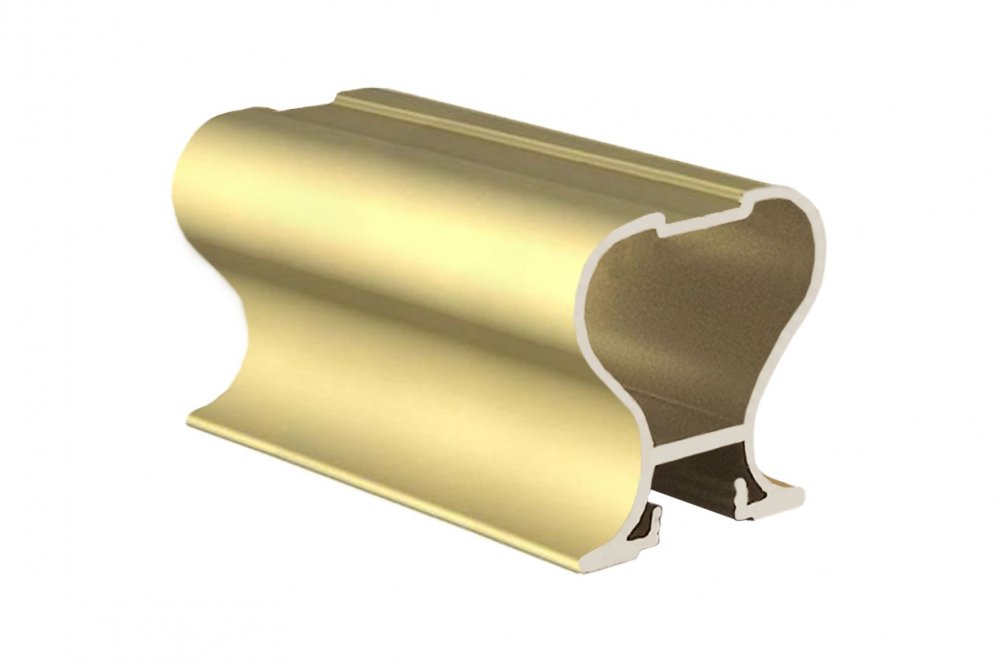 Профиль вертикальный Закрытый матовое Золото 5.4 м (10)