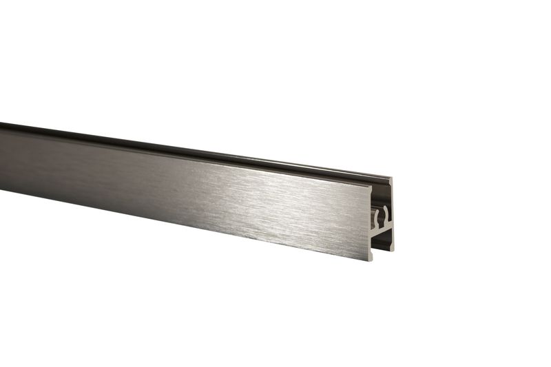 Профиль горизонтальный средний под винт Серебро брашед 6,0 м