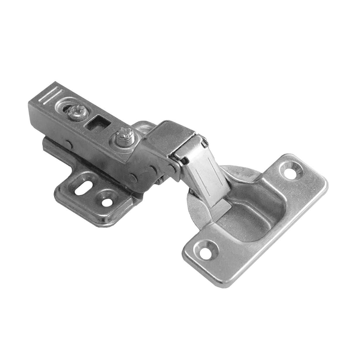  ПЕТЛЯ ДЛЯ ДВЕРЦЫ ШКАФА SOFT CLOSING (ВКЛАДНАЯ) (4 отверстия)  (200)