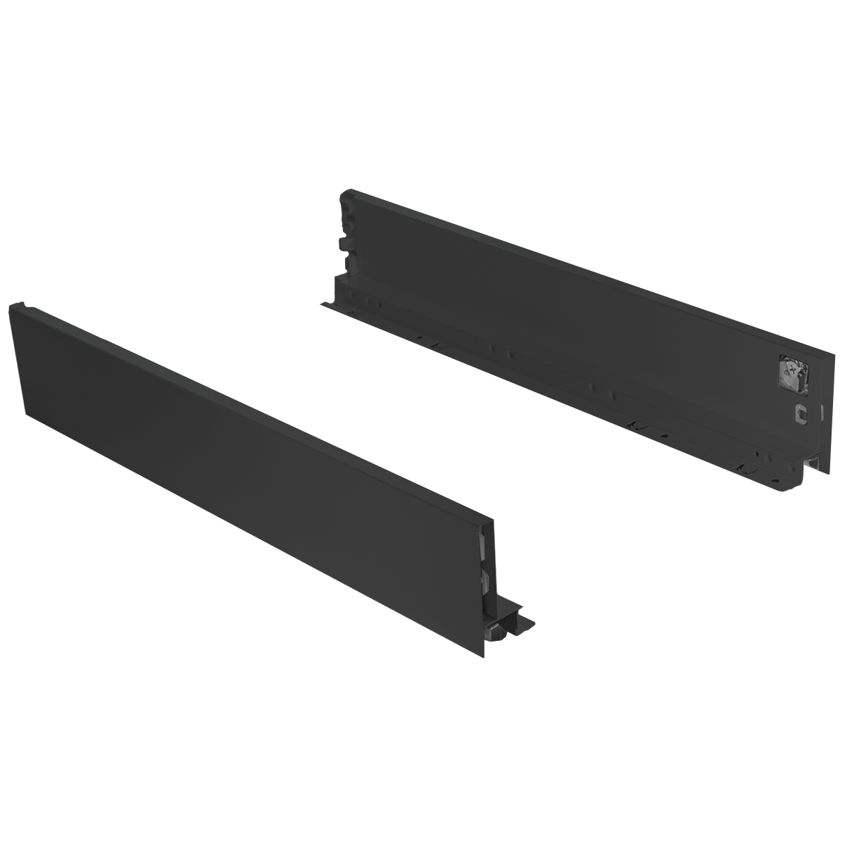 HD Slimbox  84 прямой 84*500 мм графит 