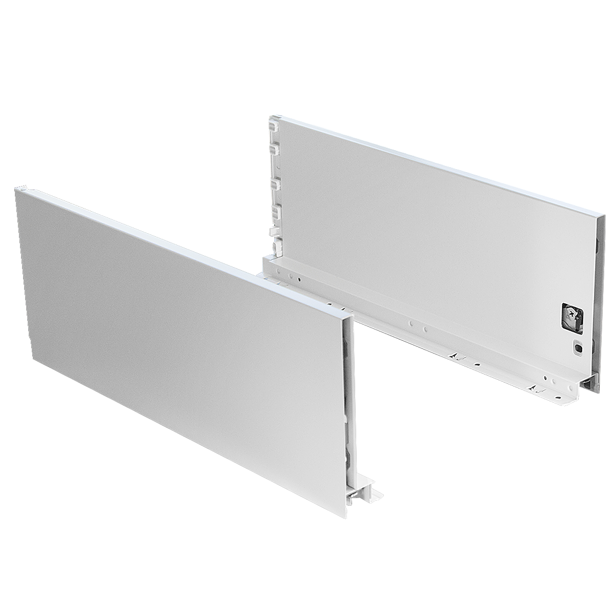  HD Slimbox 167 прямой 167*450 мм белый