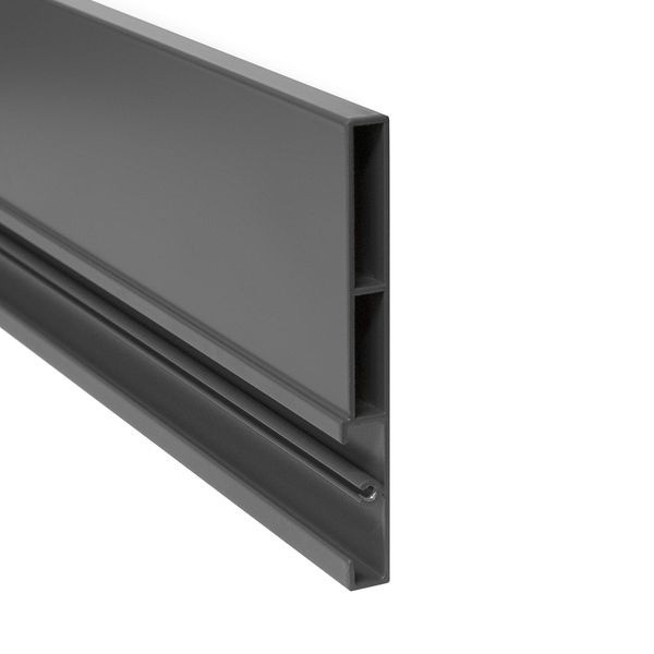 Передняя стенка ящика h-84 L-1200 графит