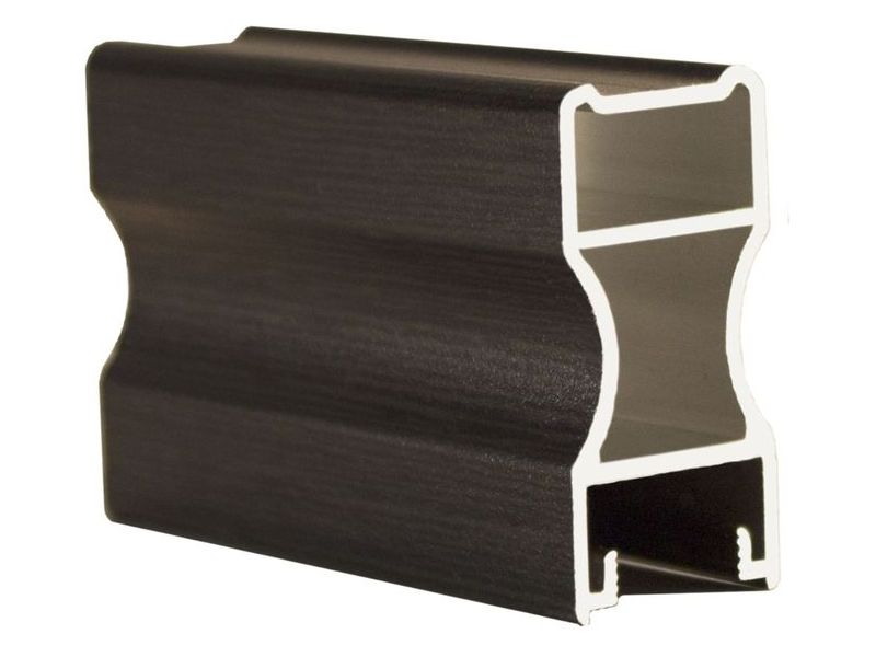  Вертикальный профиль матовый венге 5,4м