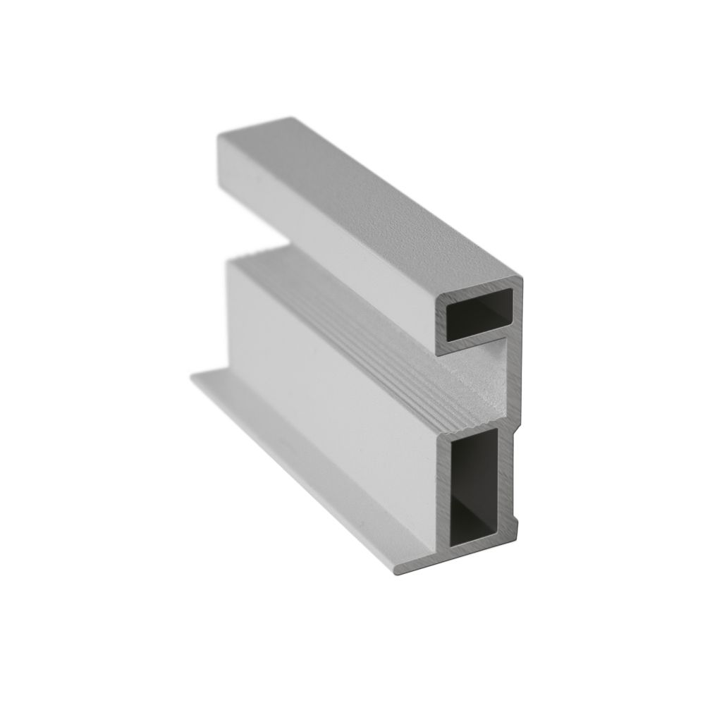 Профиль ручка ГРАЦИЯ Белый муар 5,4 м (узкая система) (12)