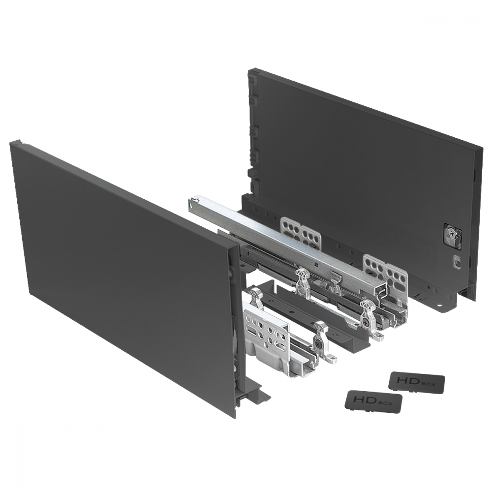 HD Slimbox 167 прямой 167*350 мм графит 