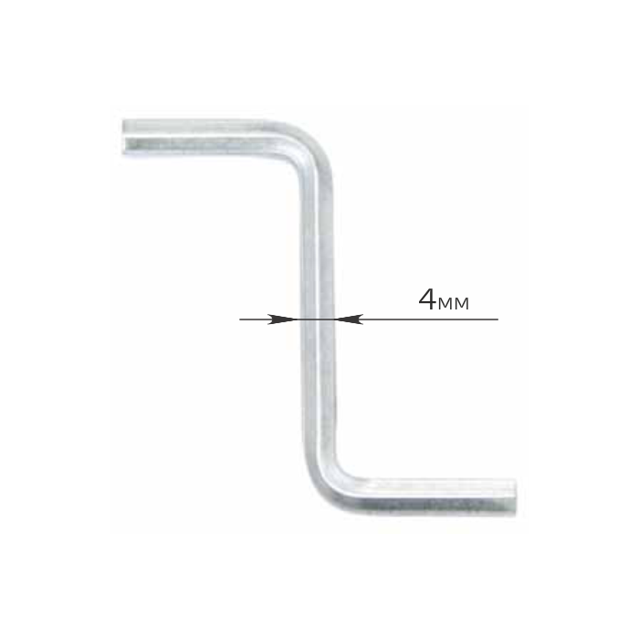 Z ключ синий цинк (2000)