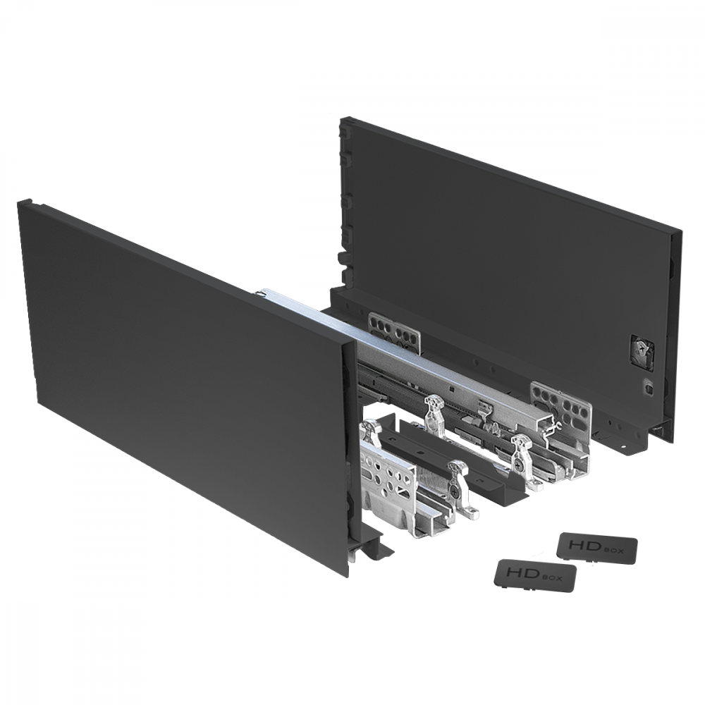 HD Slimbox 167 прямой 167*400 мм графит 