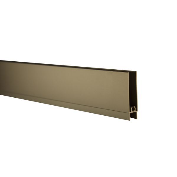 Профиль горизонтальный нижний анодир. Шампань 6,0 м (10)