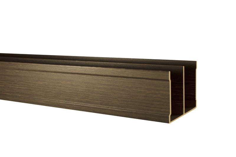  Трек верхний матовый венге 6.0 м