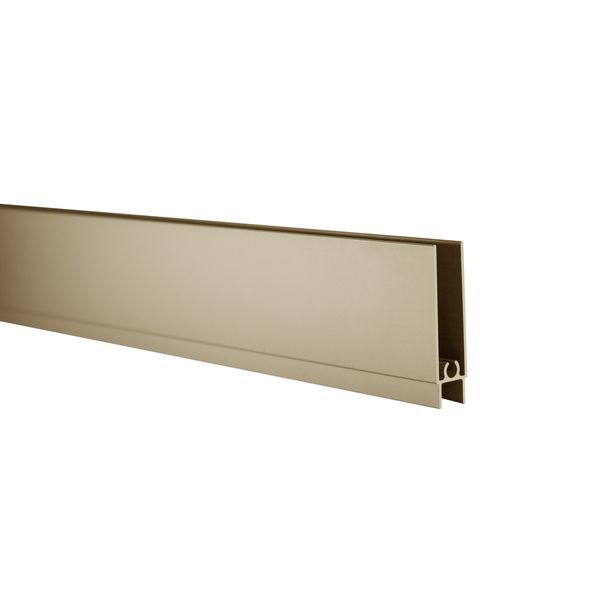 Профиль горизонтальный нижний анодир. Золото 6,0 м (10) 