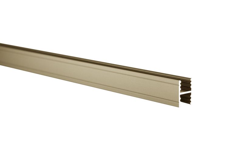 Профиль горизонтальный средний  анодир. Золото 6,0 м (20)