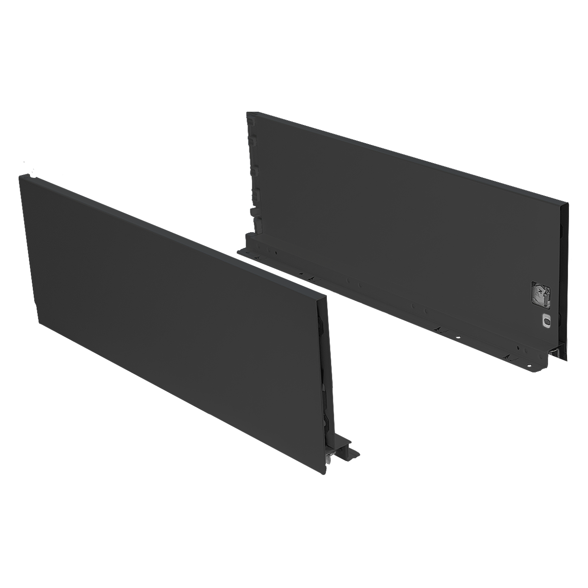 HD Slimbox 167 прямой 167*500 мм графит 