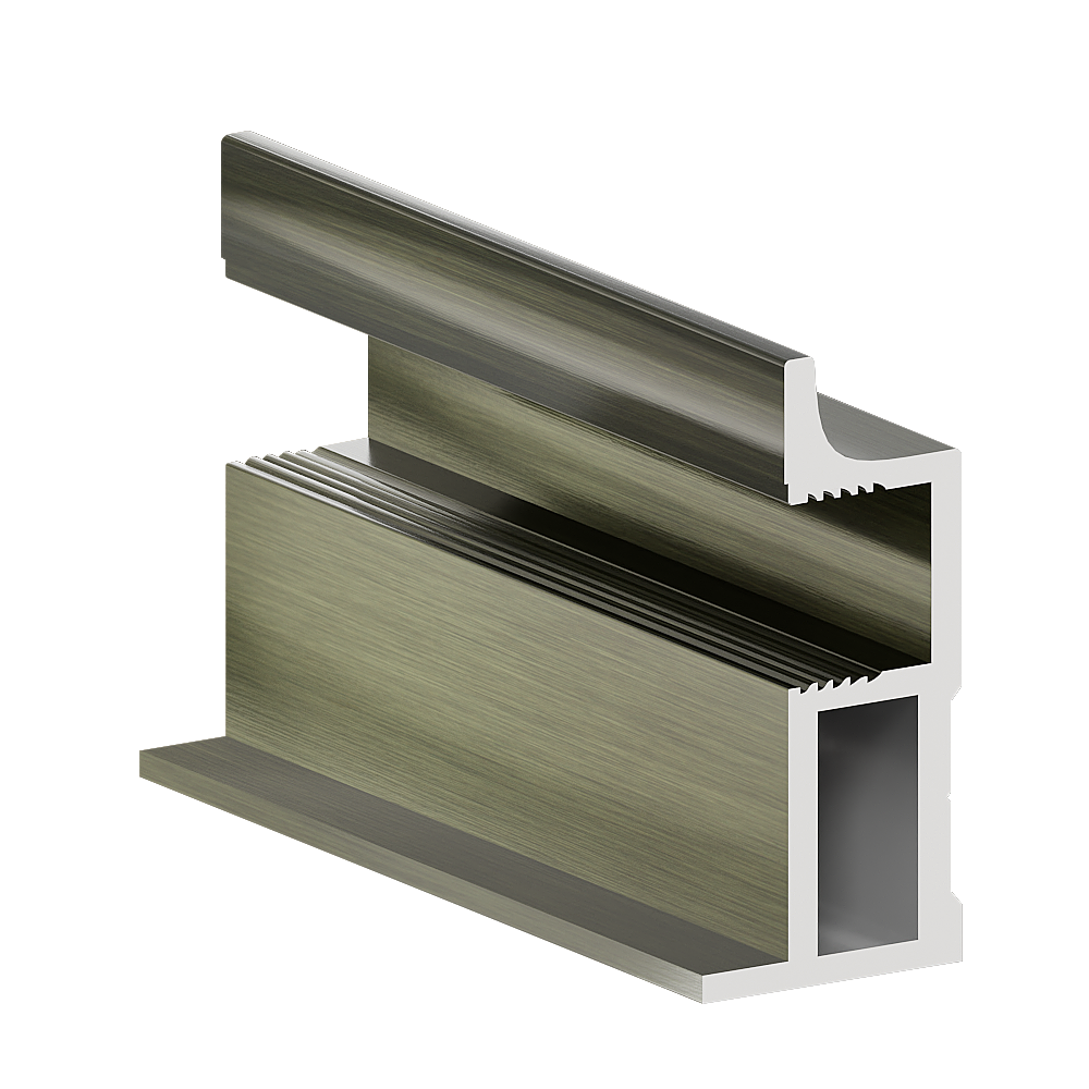 Профиль ручка ДЕЛИКАТА Шампань брашед 5,4 м (16)