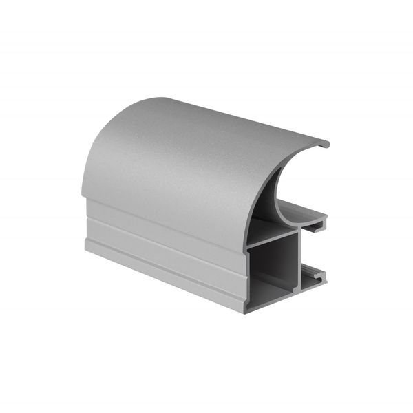 Профиль вертикальный Открытый матовое Серебро 5,4 м PRO (12)