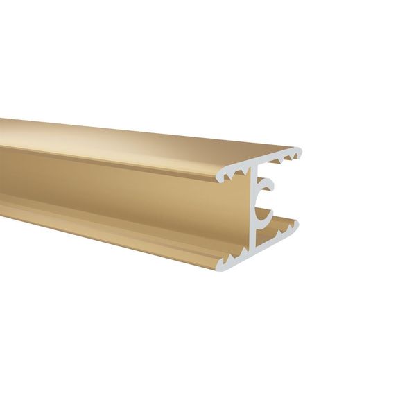 Профиль горизонтальный средний под винт анодир. Золото 6,0 м (12)