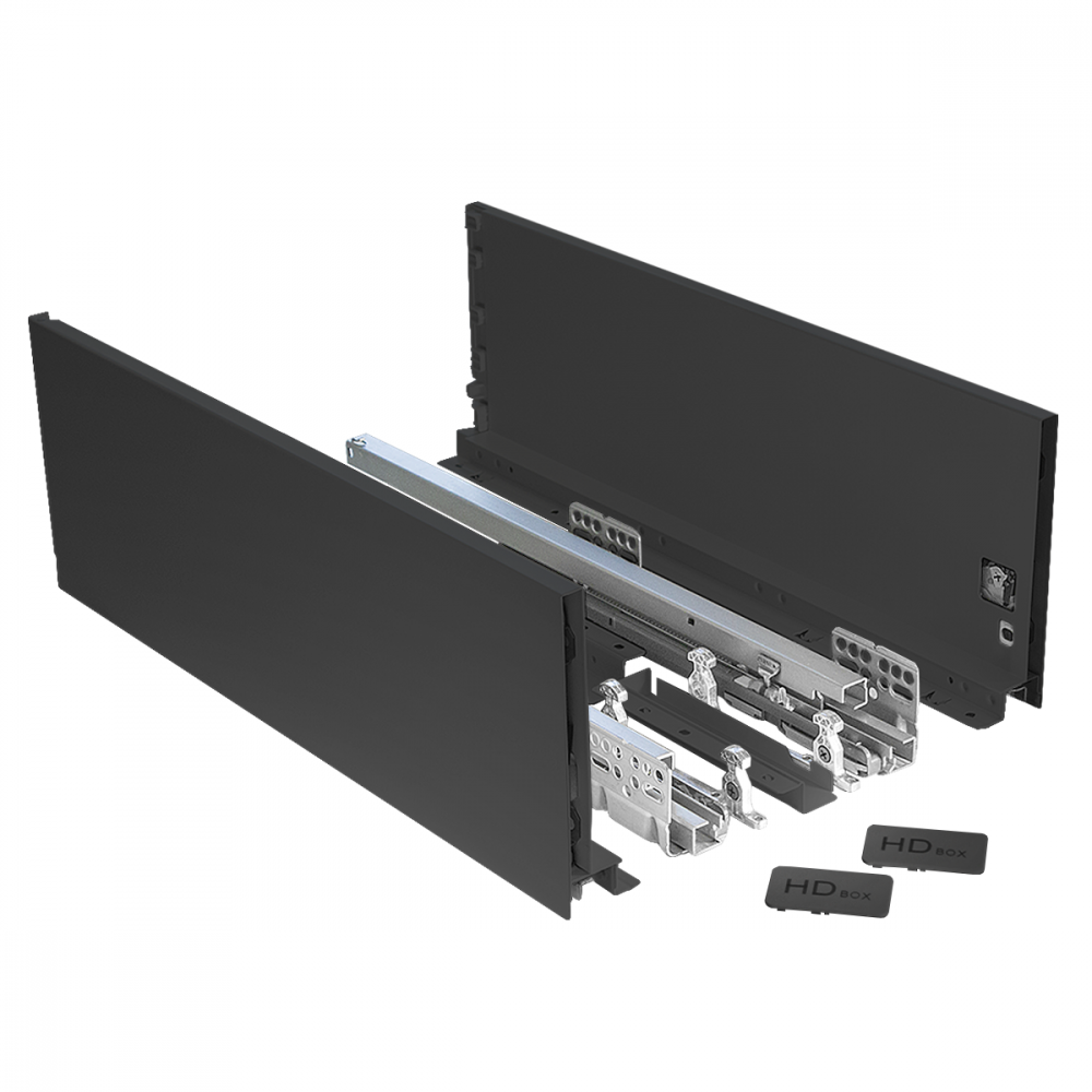 HD Slimbox 167 прямой 167*500 мм графит 