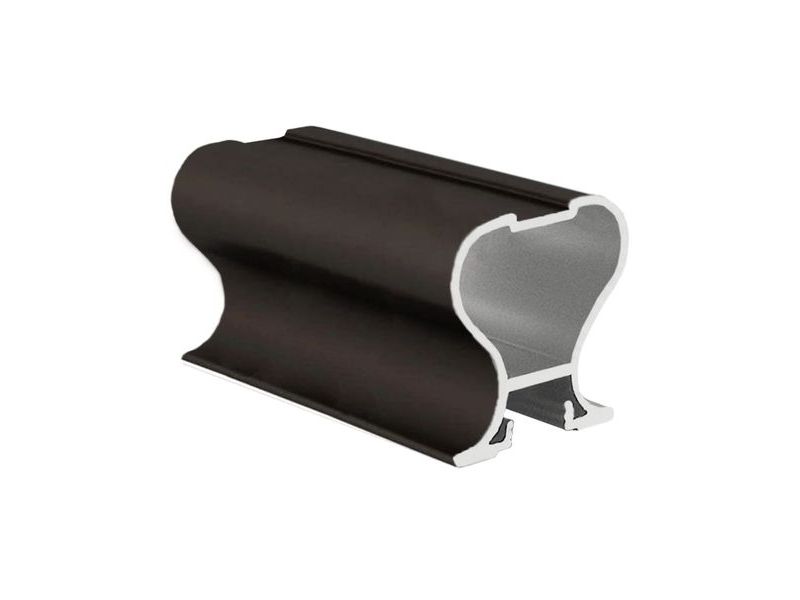 Профиль Вертикальный Закрытый анодир. Коньяк 5,4 м (10)