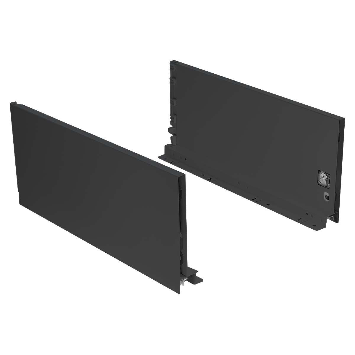 HD Slimbox 167 прямой 167*400 мм графит 