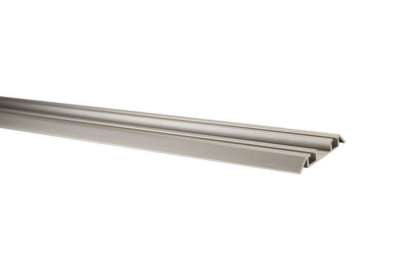 ОПТИМА Трек нижний анодированный серебро 6,0 м