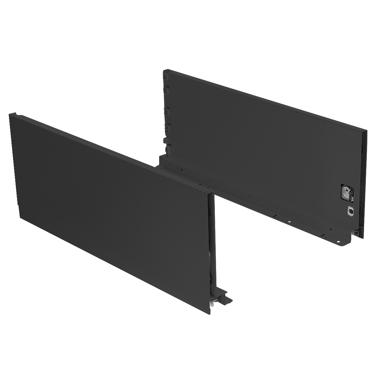 HD Slimbox 167 прямой 167*450 мм графит 