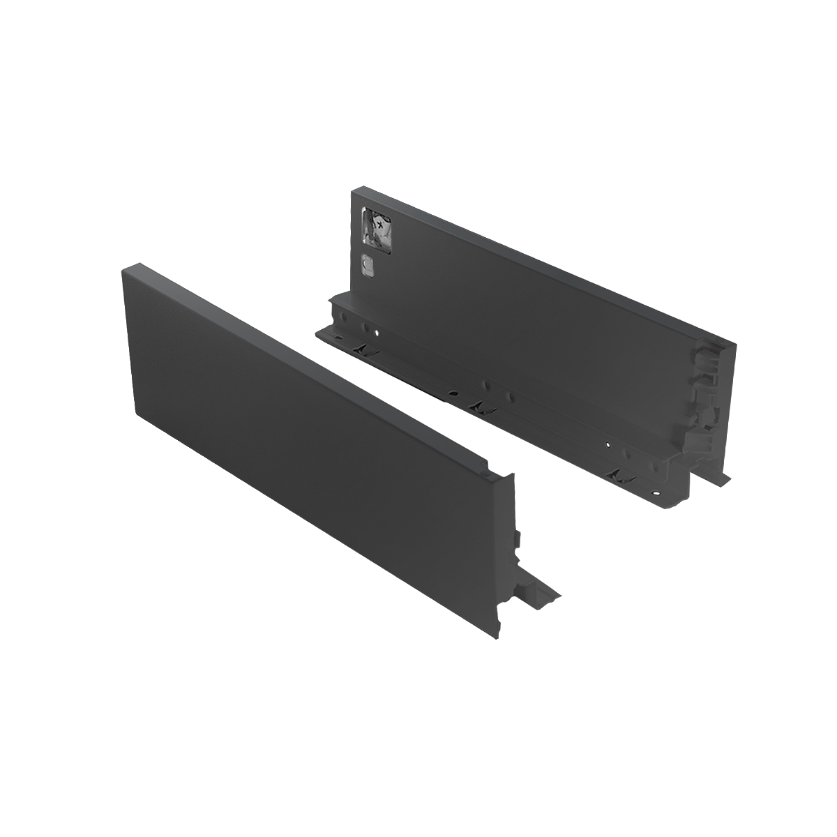 HD Slimbox  84 прямой 84*300 мм графит 