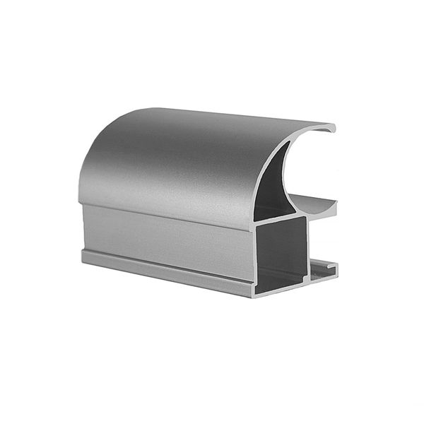 Профиль вертикальный Открытый матовое Серебро 5.4 м (12)