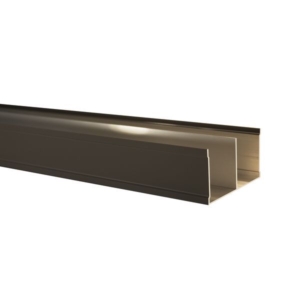 Трек верхний Графит (Soft-touch) 6,0 м 