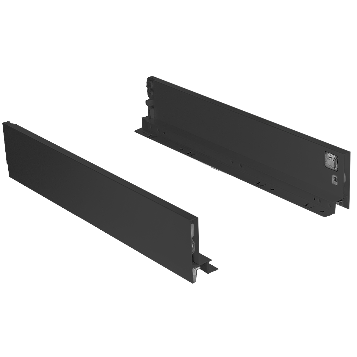 HD Slimbox  84 прямой 84*450 мм графит 