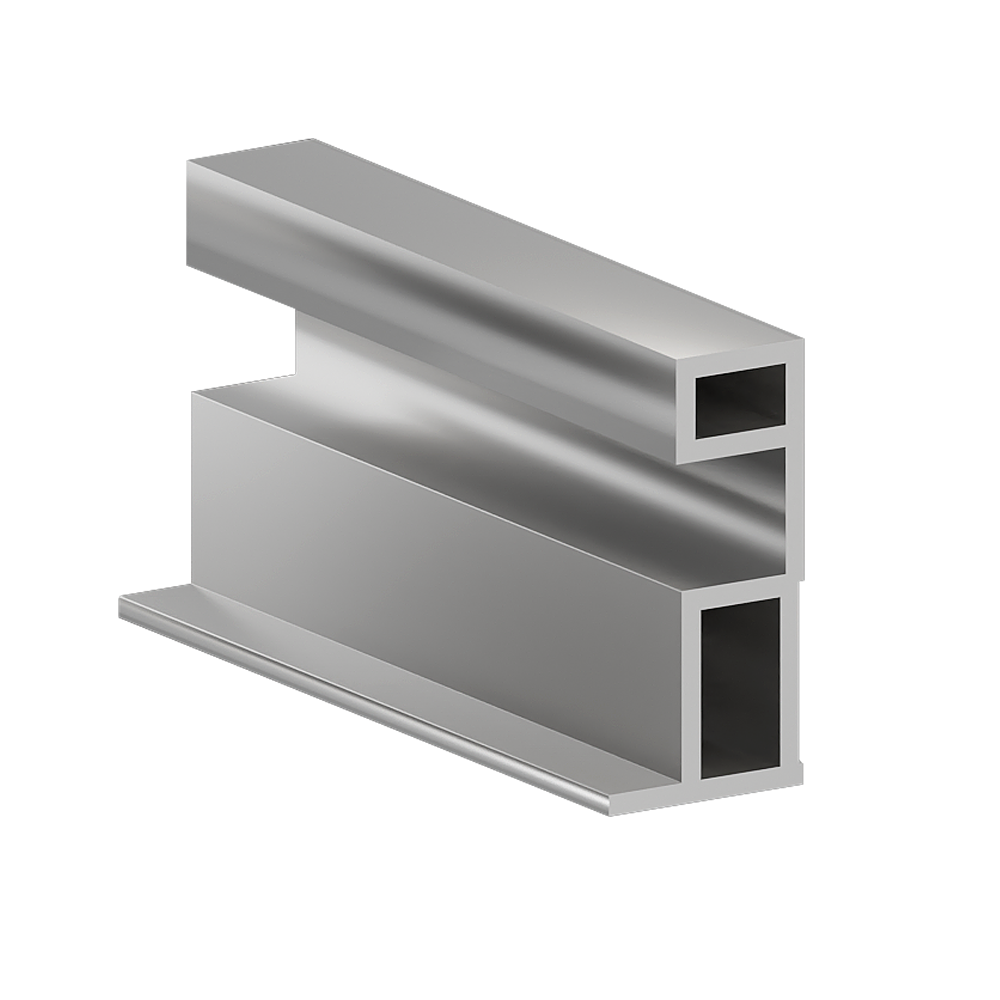 Профиль ручка ГРАЦИЯ анодированное Серебро 5,4 м (узкая система) (12)