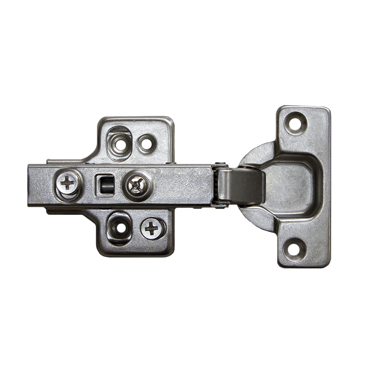  ПЕТЛЯ ДЛЯ ДВЕРЦЫ ШКАФА 3D SOFT CLOSING (НАКЛАДНАЯ)  (100)