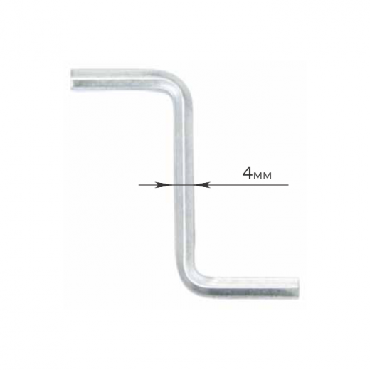 Z ключ синий цинк (2000)